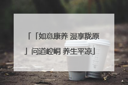 「如意康养 漫享陇原」问道崆峒 养生平凉