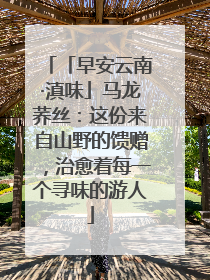 「早安云南·滇味」马龙荞丝：这份来自山野的馈赠，治愈着每一个寻味的游人