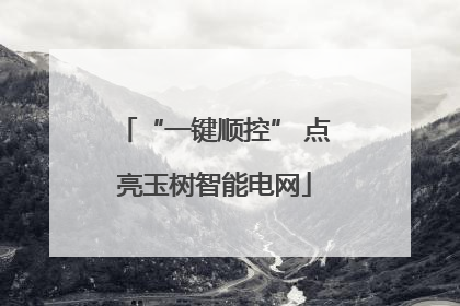 “一键顺控” 点亮玉树智能电网