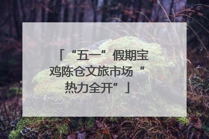 “五一”假期宝鸡陈仓文旅市场“热力全开”