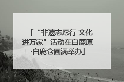 “非遗志愿行 文化进万家”活动在白鹿原·白鹿仓圆满举办