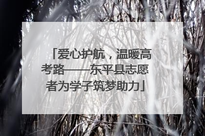 爱心护航，温暖高考路——东平县志愿者为学子筑梦助力