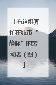 看这群奔忙在城市“静脉”的劳动者（图）