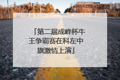 第二届成峰杯牛王争霸赛在科左中旗激情上演