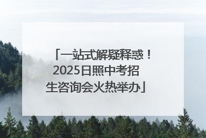 一站式解疑释惑！2025日照中考招生咨询会火热举办
