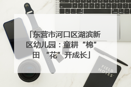 东营市河口区湖滨新区幼儿园：童耕“棉”田 “花”开成长