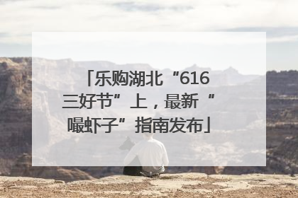 乐购湖北“616三好节”上，最新“嘬虾子”指南发布