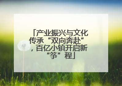 产业振兴与文化传承“双向奔赴”，百亿小镇开启新“筝”程