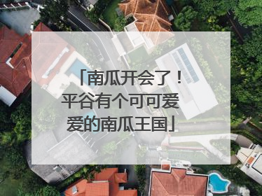 南瓜开会了！平谷有个可可爱爱的南瓜王国
