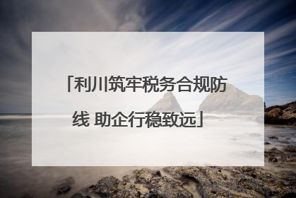 利川筑牢税务合规防线 助企行稳致远