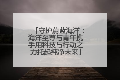 守护蔚蓝海洋：海洋至尊与青年携手用科技与行动之力托起纯净未来