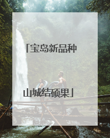 宝岛新品种 山城结硕果