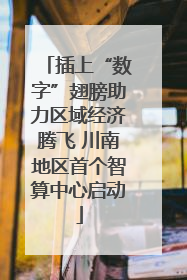 插上“数字”翅膀助力区域经济腾飞 川南地区首个智算中心启动