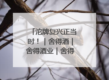 沱牌复兴正当时！｜舍得酒｜舍得酒业｜舍得老酒｜沱牌酒