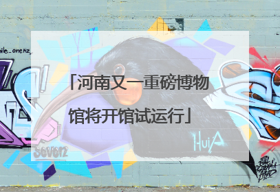 河南又一重磅博物馆将开馆试运行