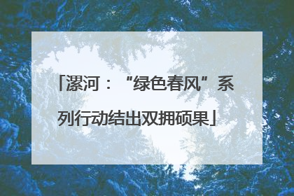 漯河：“绿色春风”系列行动结出双拥硕果