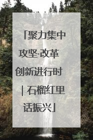 聚力集中攻坚·改革创新进行时｜石榴红里话振兴