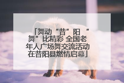 舞动“昔”阳 “舞”比精彩 全国老年人广场舞交流活动在昔阳县燃情启幕