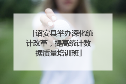 诏安县举办深化统计改革，提高统计数据质量培训班