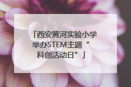 西安黄河实验小学举办STEM主题“科创活动日”