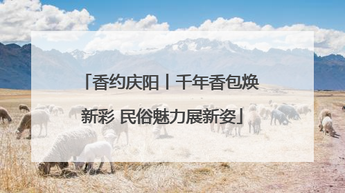 香约庆阳丨千年香包焕新彩 民俗魅力展新姿