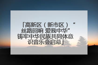 高新区（新市区）“丝路回响 爱我中华”铸牢中华民族共同体意识音乐会启幕