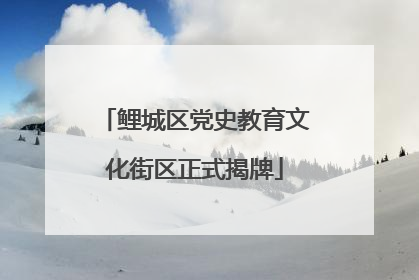 鲤城区党史教育文化街区正式揭牌