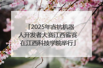 2025年睿抗机器人开发者大赛江西省赛在江西科技学院举行
